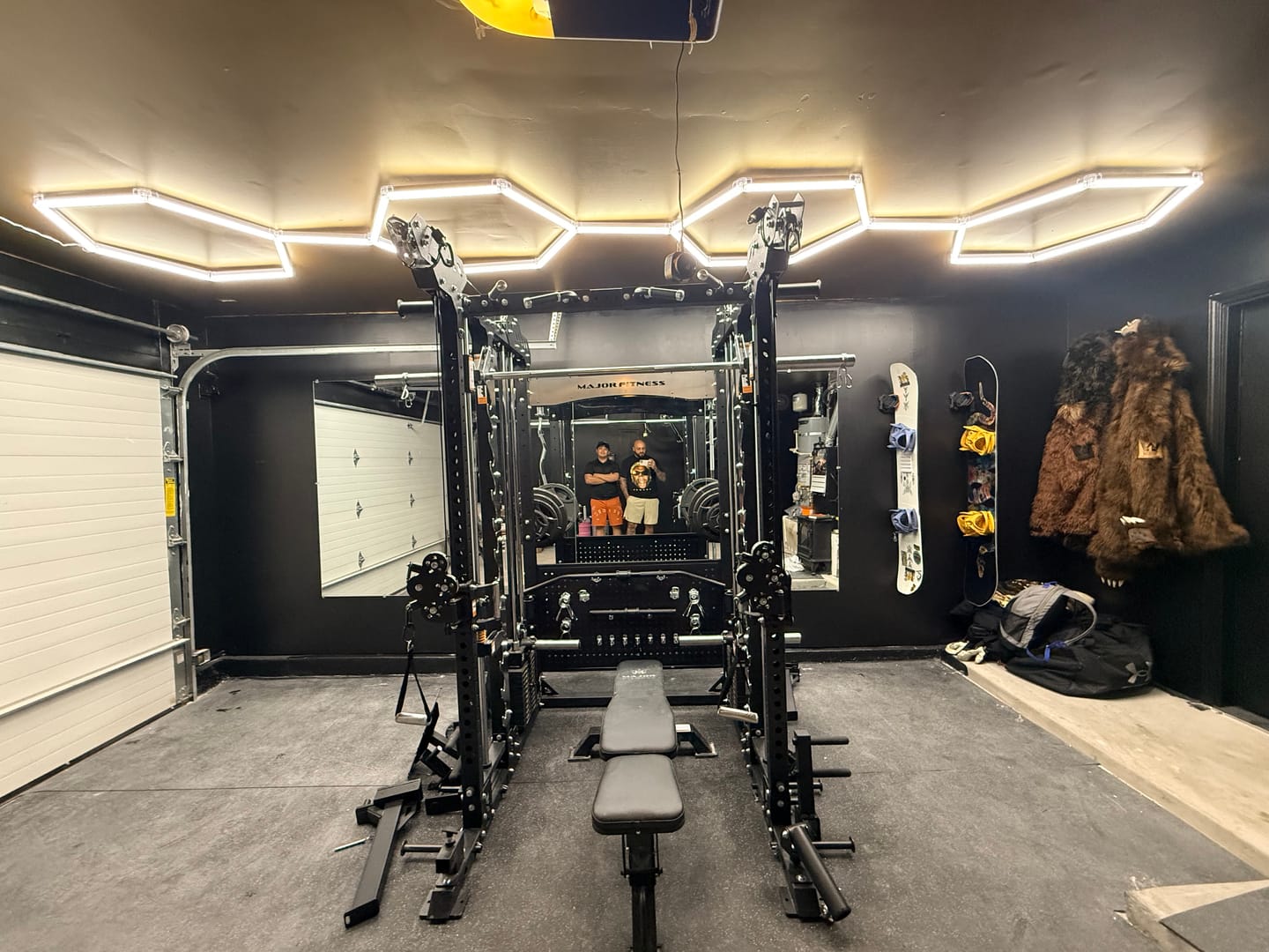 Customer photo review of Major Fitness Heritage Series B17 Flying Fortress All-In-One Functional Trainer with Smith Machine