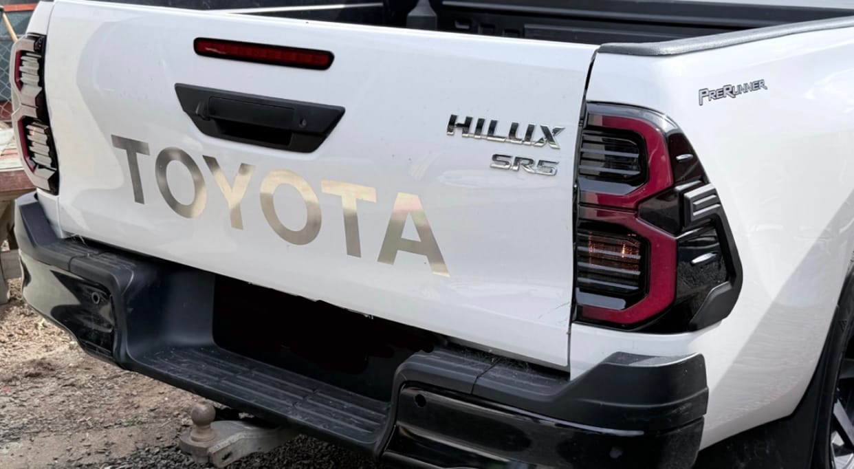 Customer photo review of Aftermarket LED Tail Lights for Toyota Hilux N80 (2016-2025)