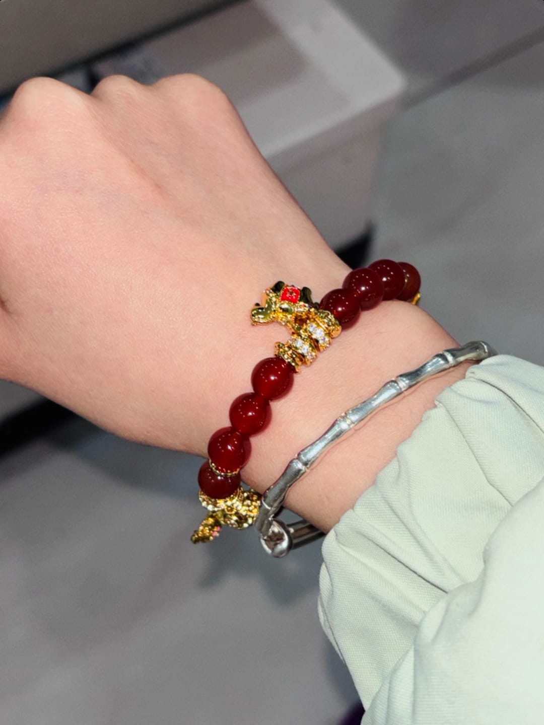 Customer photo review of Blessing of Horse Bracelet