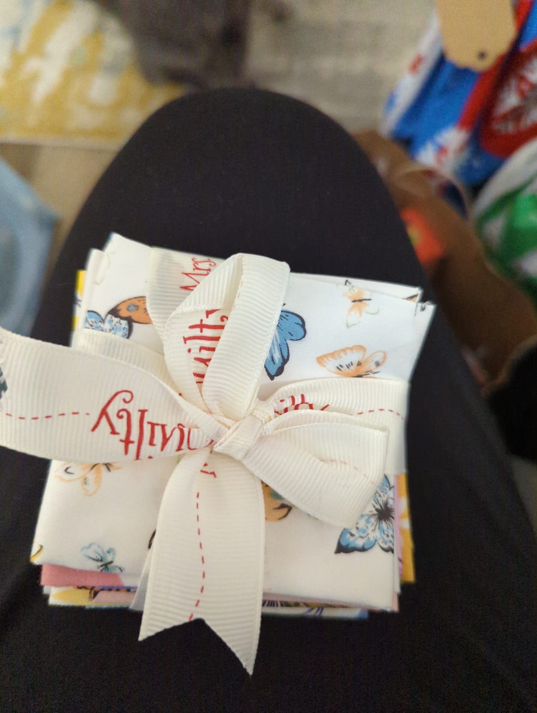 Customer photo review of Butterfly Bliss Layer Cake Bundle