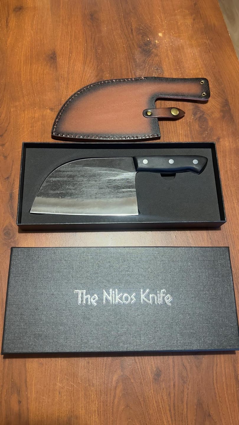 Customer photo review of The Nikos Knife™