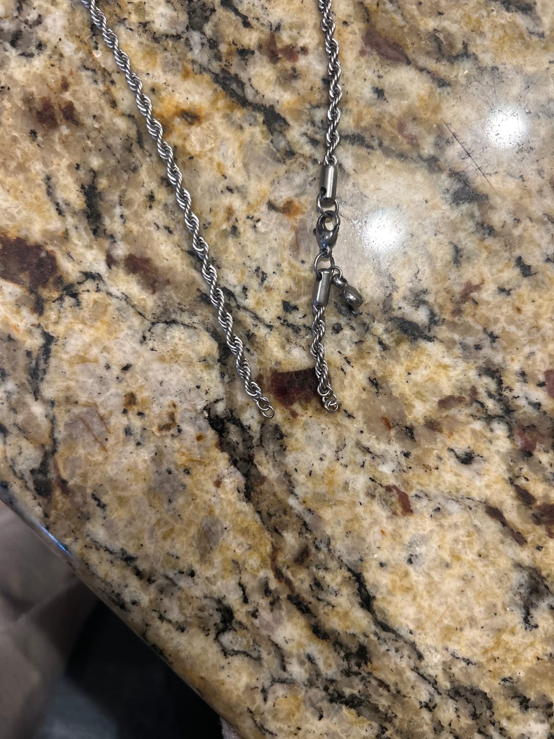 Customer photo review of Rope Chain - Silver