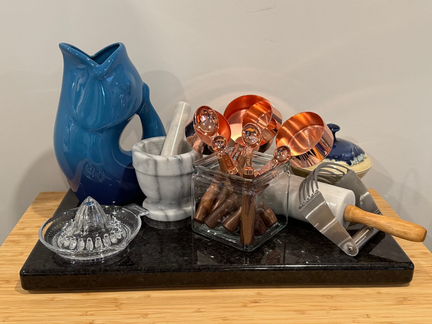Customer photo review of Copper Plated Measuring Set by Tilly