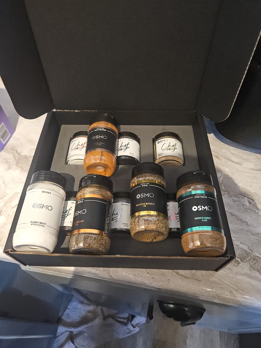 Customer photo review of Complete Seasoning Collection (5pk)