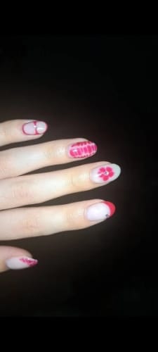 Customer photo review of Blooming Gel Polish