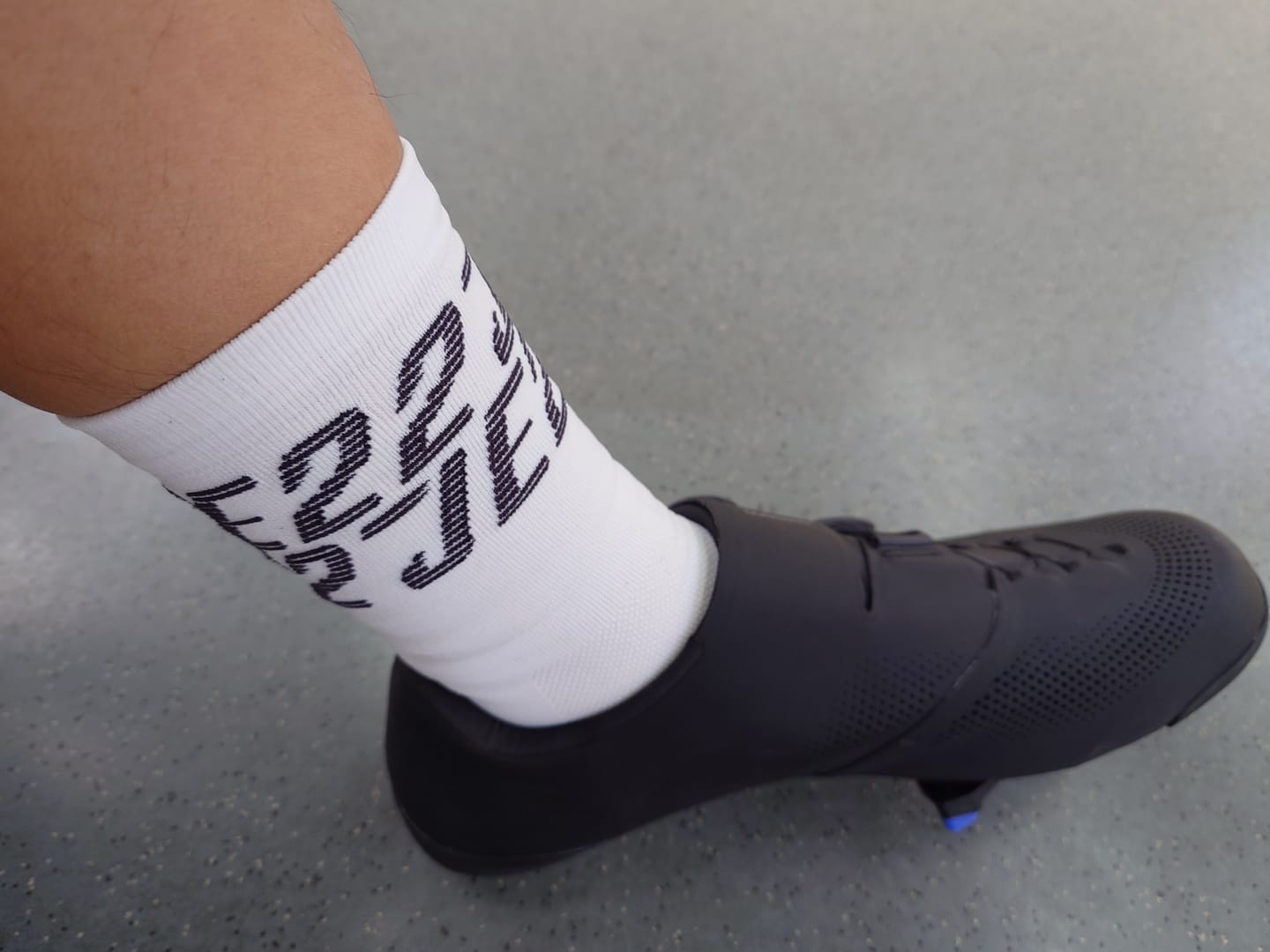 Customer photo review of Apex cotton 機能襪- 白