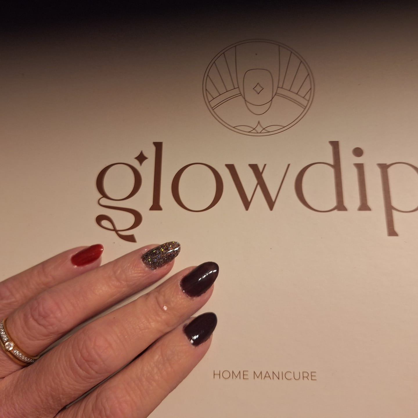 Customer photo review of Summer Tan Dipping Powder