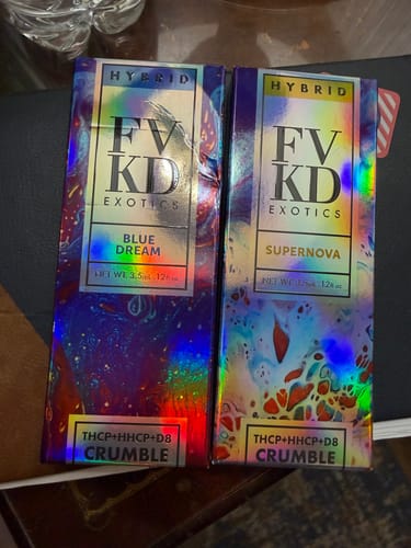 Customer photo review of FVKD Crumble THCP 3.5G