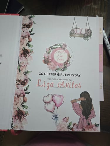 Customer photo review of Better Together Planner Sticker Book