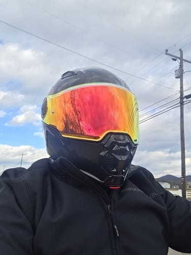 Customer photo review of C6 Shield Outer- Photochromic Red