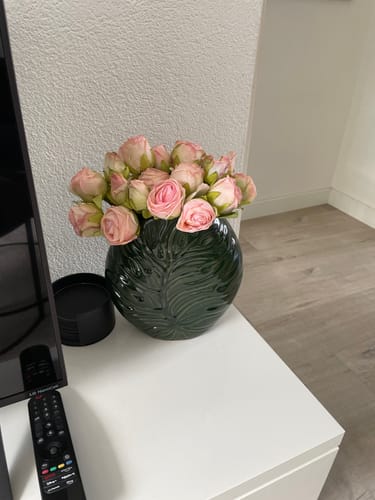 Fotorecensie van een klant over Mini Rozen Boeket - Roze (20 rozen)