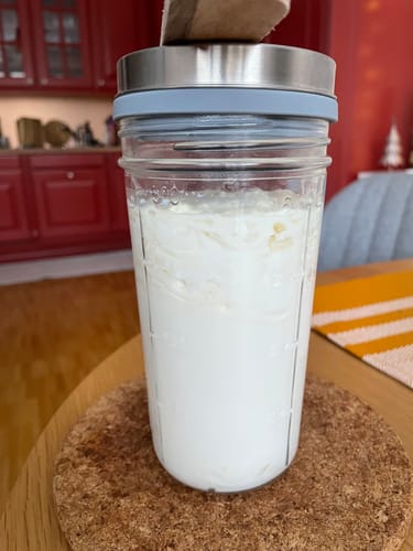 Customer photo review of BIO Milchkefir Starterkultur – 100% lebende Kefirknollen für unendliche Milchkefir-Herstellung