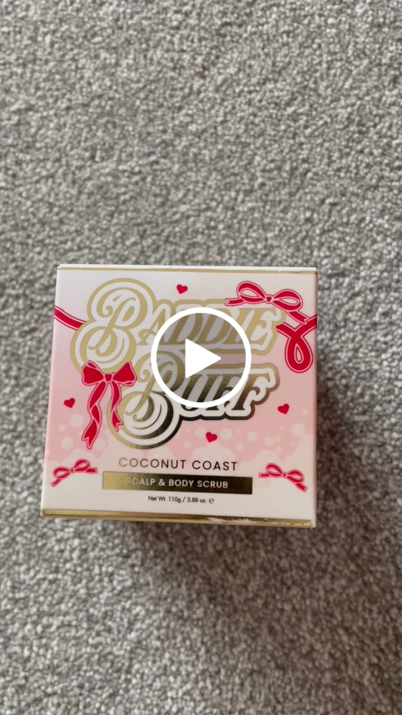 Customer video review of P.Louise Baddie Buff Scalp & Body Sugar Scrub