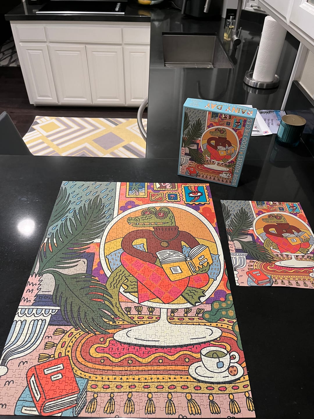 Customer photo review of Moonlight | 1000 Piece Puzzle