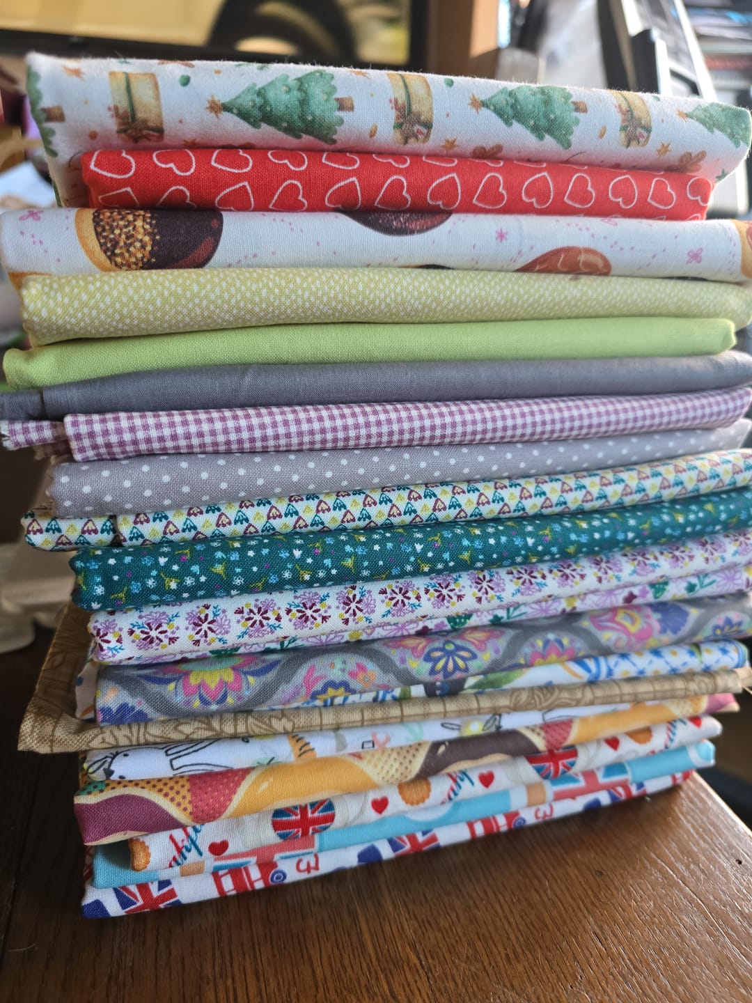 Customer photo review of Cotton Mystery Remnant Bundle