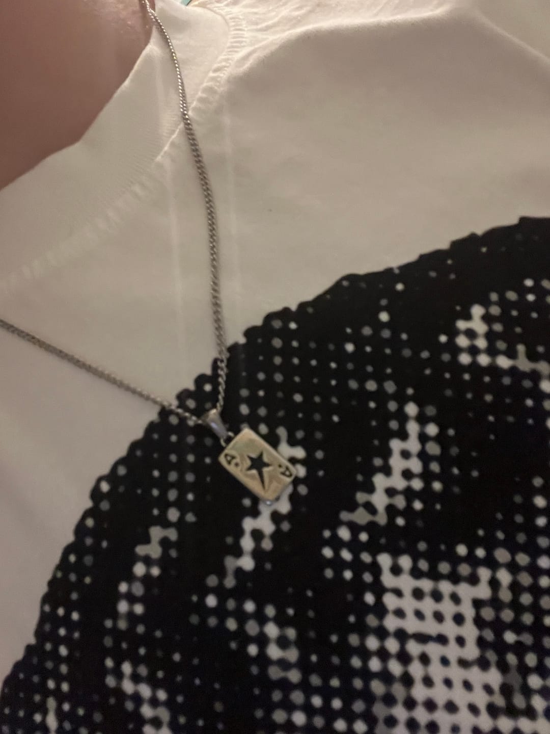 Customer photo review of Ace Of Stars Pendant