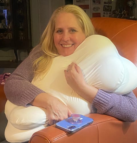 Customer photo review of Mellow CloudAlign™ Pillow