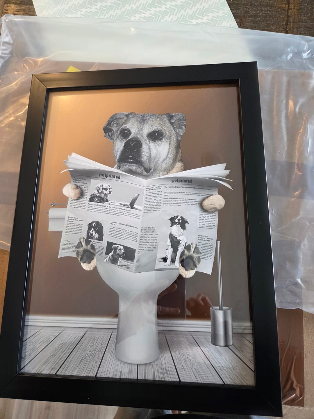Customer photo review of Important meeting - Personalized Poster