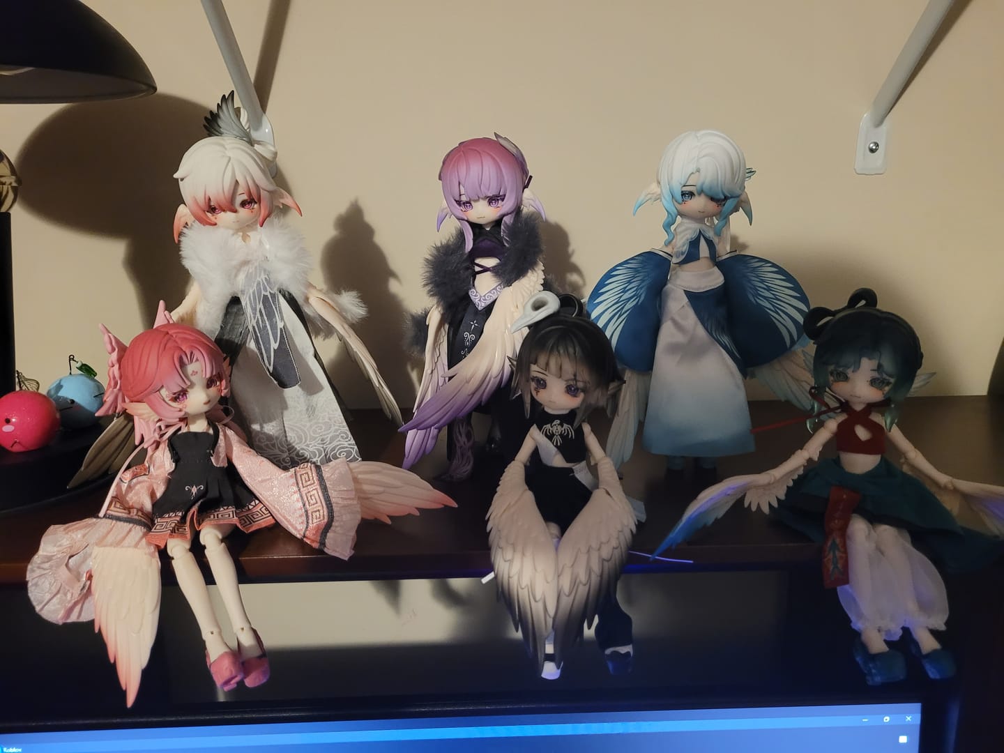 Customer photo review of Luluya Cloud Feather Pavilion Series Action Figure BJD Blind Box