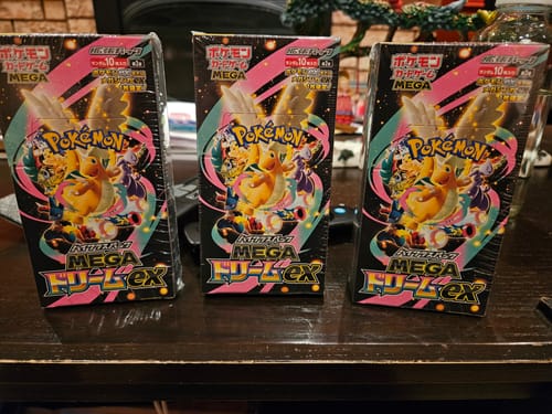 Customer photo review of Pokemon Mega Dream ex Booster Box M2a (Ships Dec 3-8th)