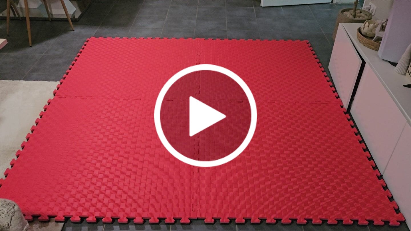 Customer video review of Puzzle Matte | 100cm x 100cm | Just-Mats