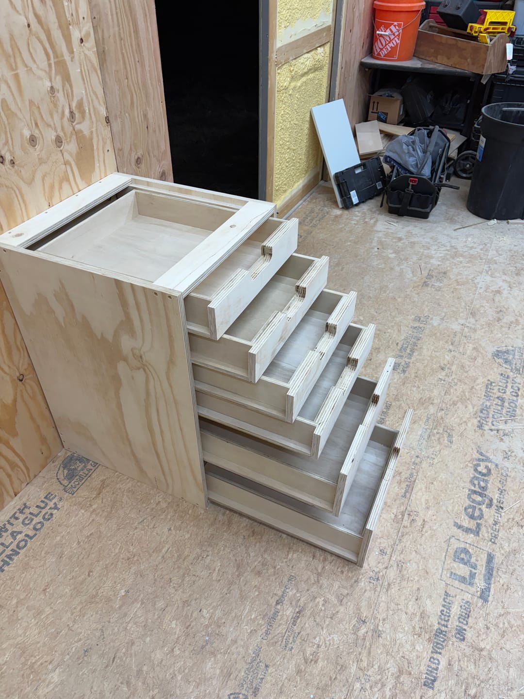 Customer photo review of DIY Base Shop Cabinet - DIGITAL DOWNLOAD