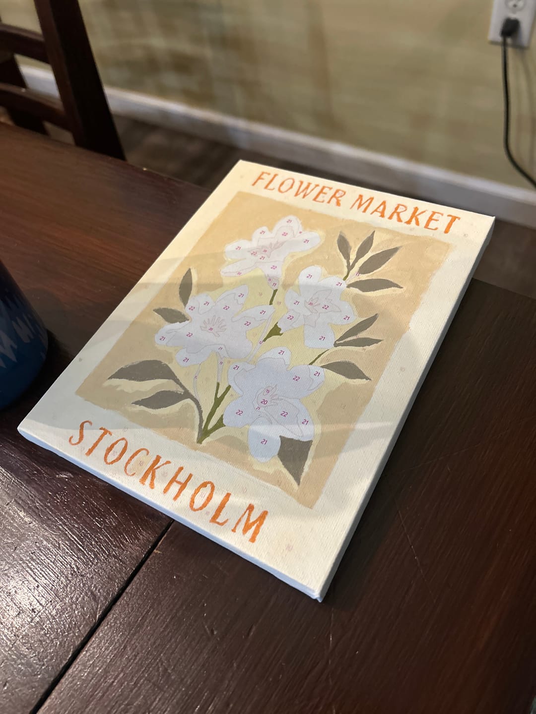 Customer photo review of 6 Mini Paintings - Flower Market Set
