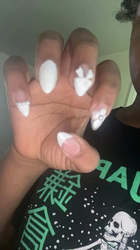 Customer photo review of Blooming Gel Polish