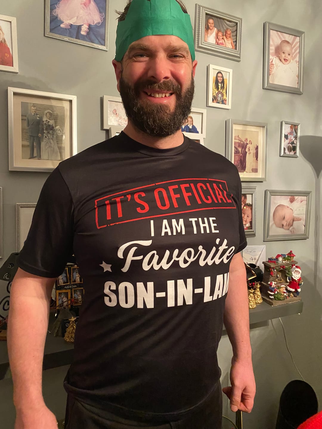 Customer photo review of I Am The Favorite Son-In-Law - Best Gift For Son-In-Law Classic T-Shirt