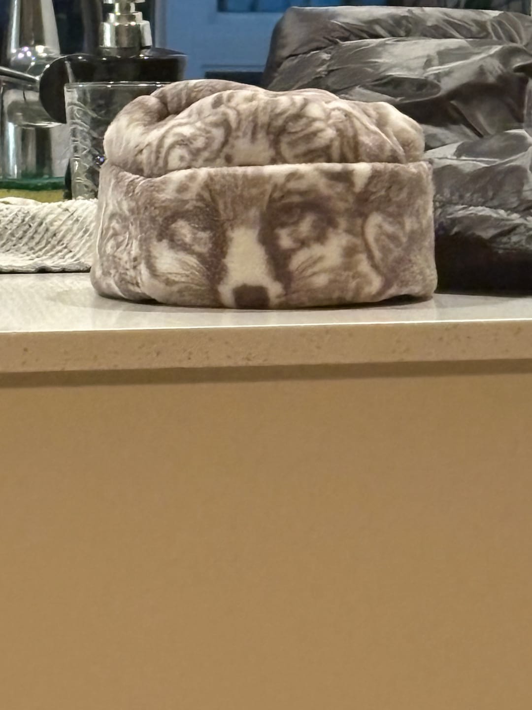 Customer photo review of Animal Beanie