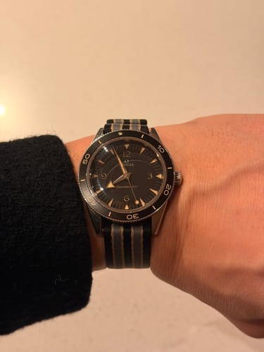 Customer photo review of NTTD Bond Nylon Watch Strap