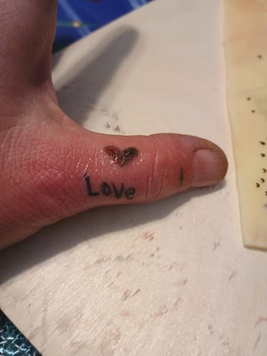 Customer photo review of Tattoo Kit - Neebol Rotary Tattoo Gun Starter Kit JET & WX6P