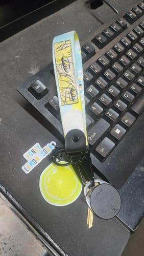Customer photo review of Kai Miura Keystrap Bundle (Honey Lemon Soda)