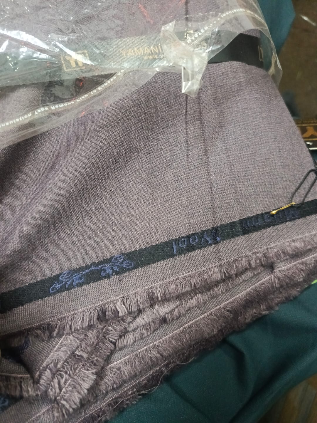 Customer photo review of Milano wool winter fabric for men|shade 9