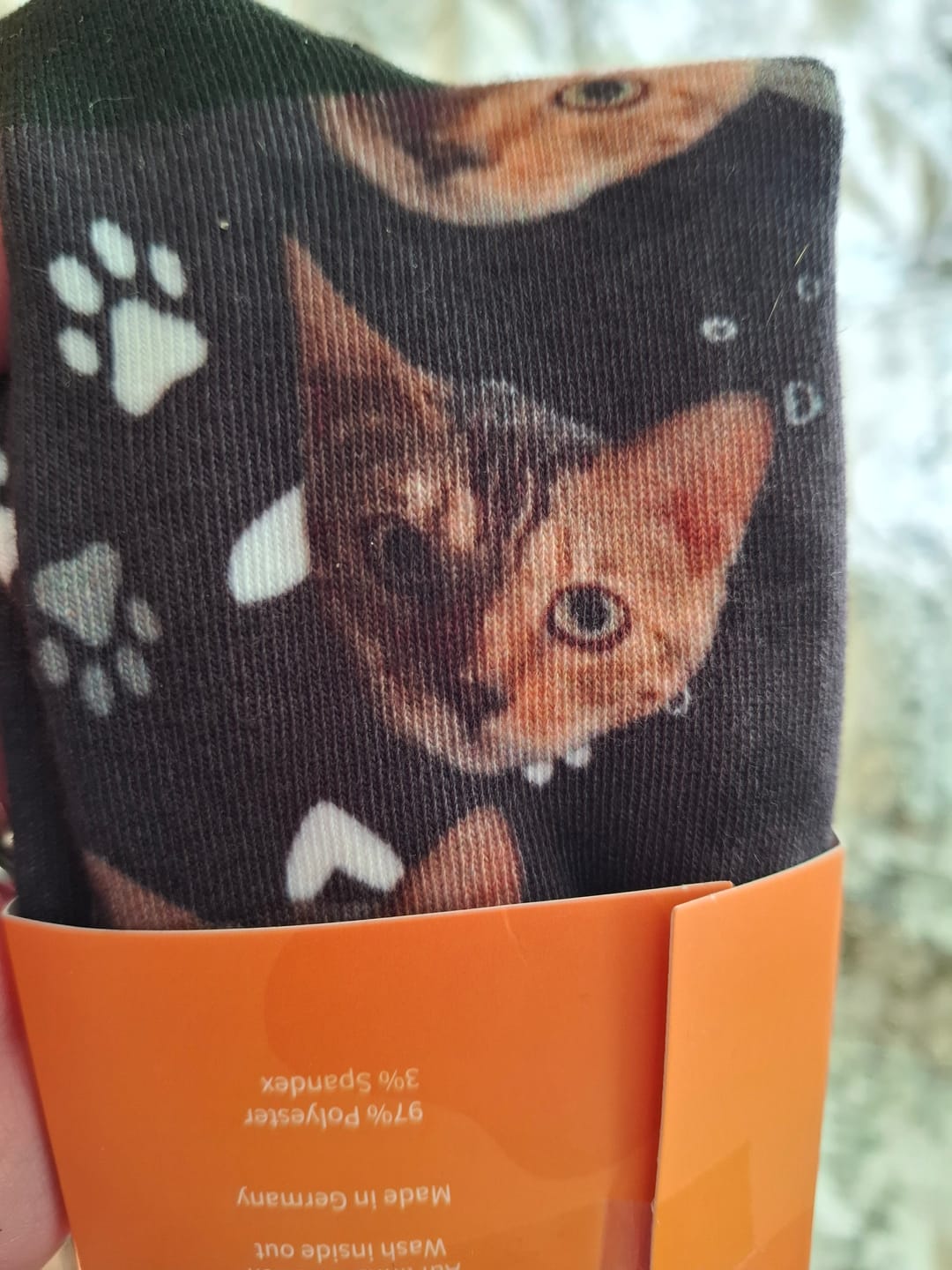 Customer photo review of Foto - Calcetines personalizados