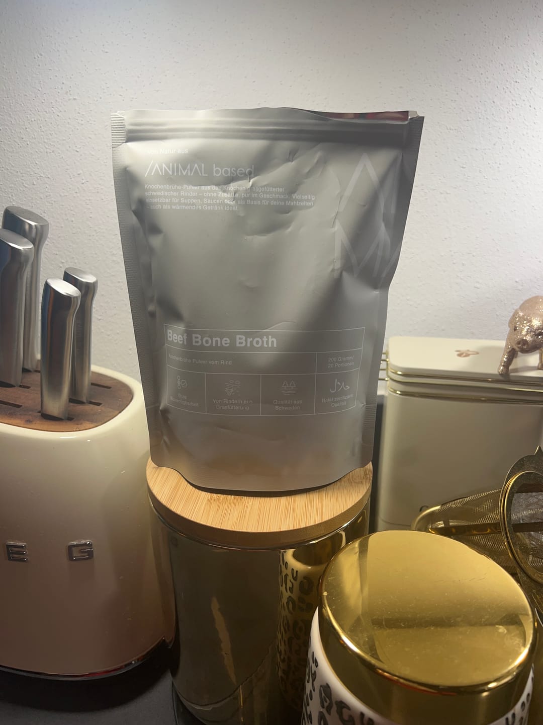 Customer photo review of Knochenbrühe Pulver 200g