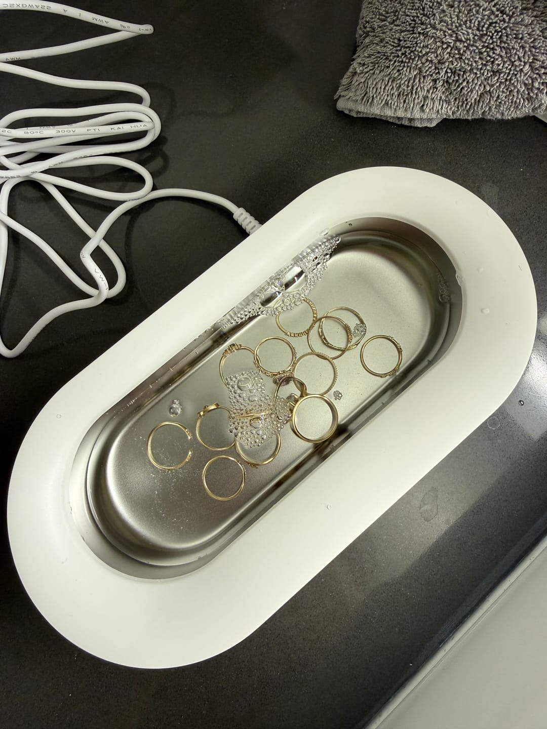 Customer photo review of akua sonic cleaner