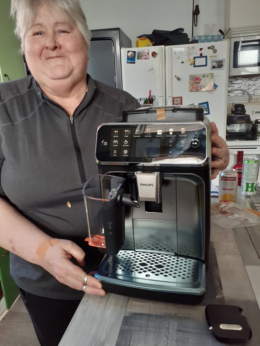 Customer photo review of Philips - Series 3300 LatteGo (SilentBrew) EP3347/90