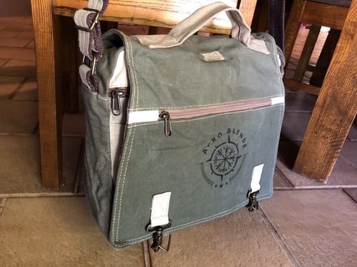 Customer photo review of Outpost Messenger Bag