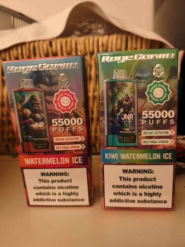 Customer photo review of JNR - RageGorilla 55K - Puff Jetable / Vape Disposable 2% Nicotine