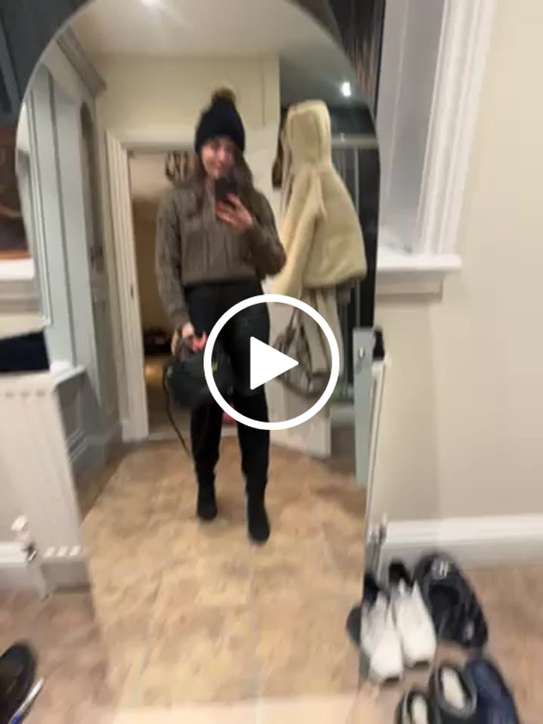 Customer video review of Lucia Woven Bag