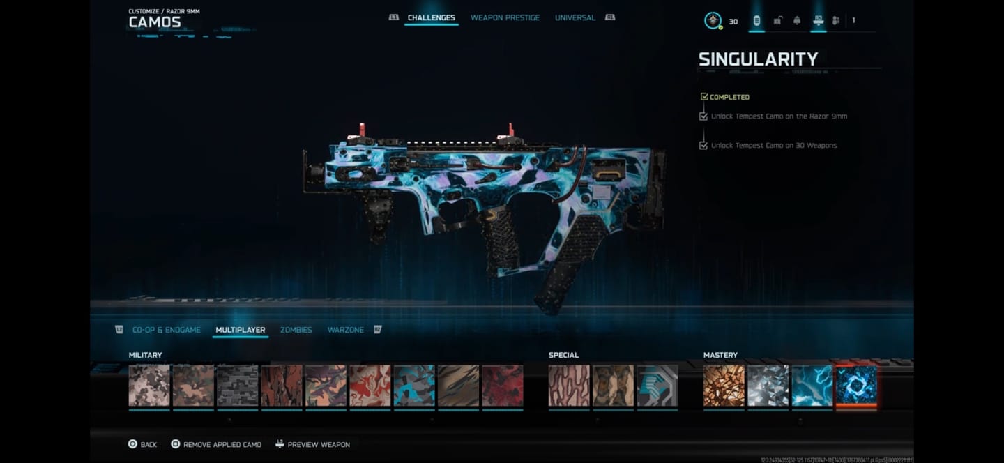 Customer photo review of BO7 - Multiplayer Camos