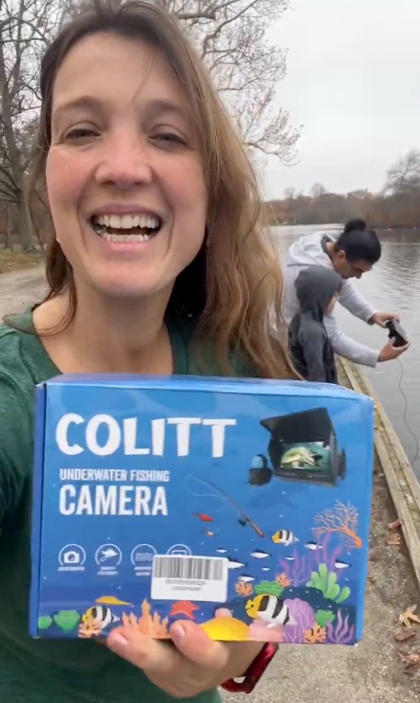 Customer photo review of Colitt - Underwater Fishing Camera