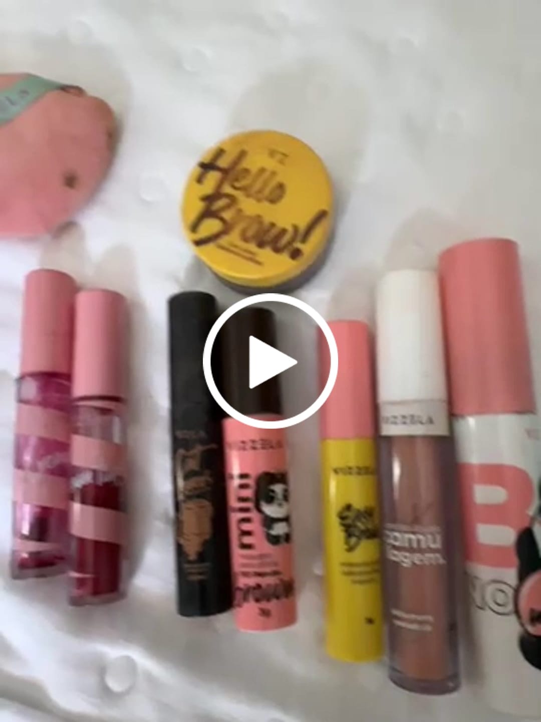 Customer video review of Mini Fixador De Maquiagem Real Fix