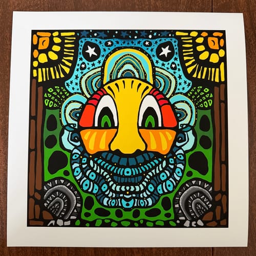 Customer photo review of 10x10 Giclee Fine Art Prints