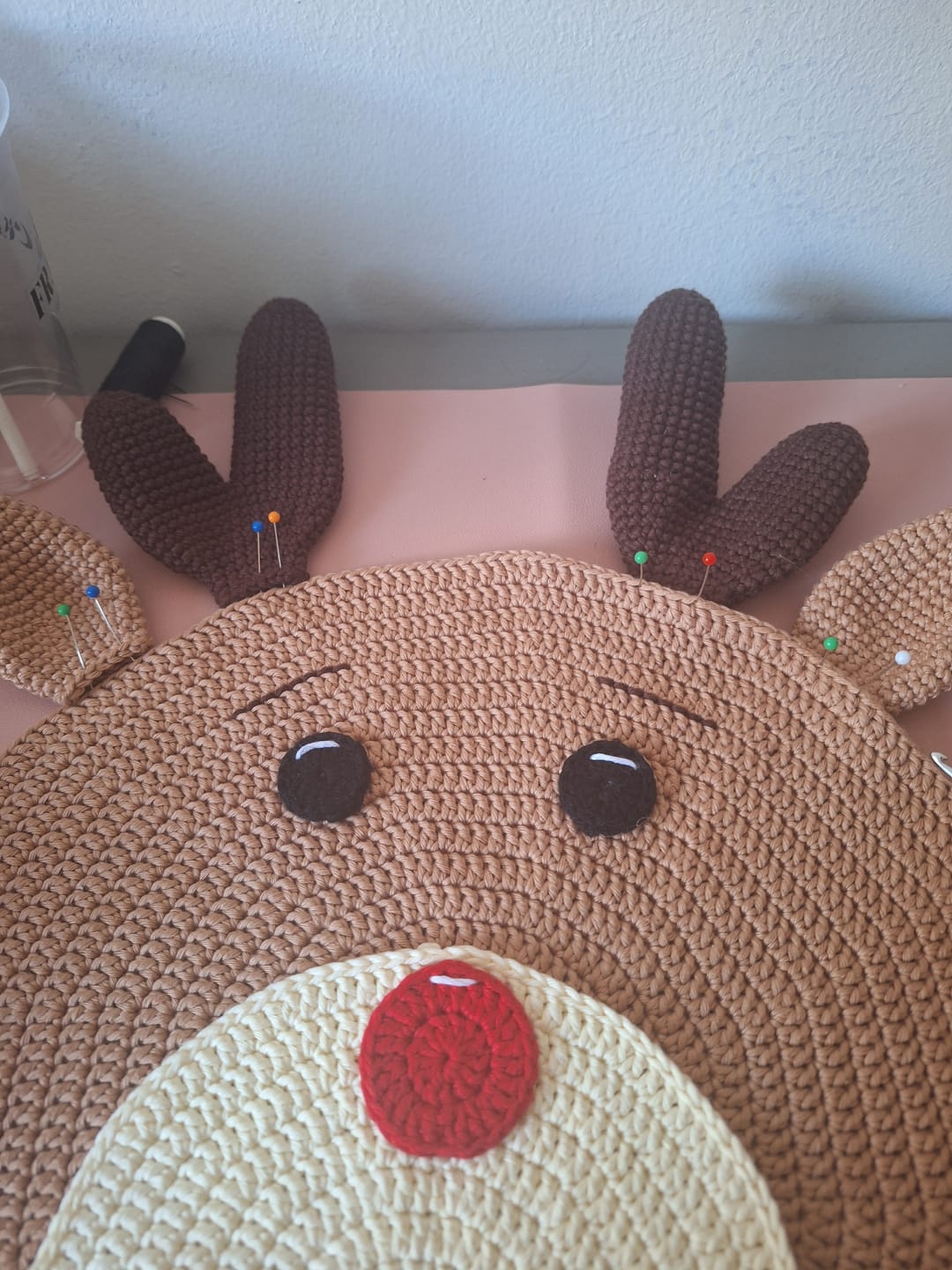 Customer photo review of Hilaza Otoño, marca Omega, MADEJA de 100g con 180m  ⭐