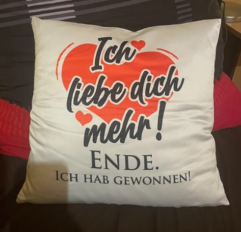 Customer photo review of Ich liebe dich mehr - Bundle