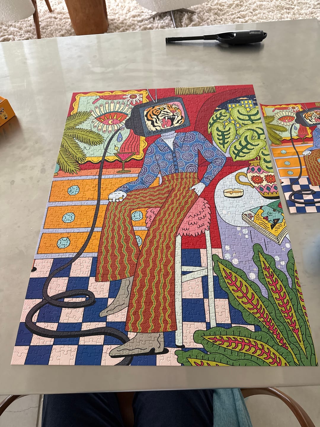Customer photo review of Mama Told Me | 1000 Piece Puzzle