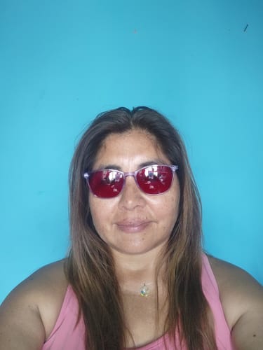 Customer photo review of blue blocker vera 600nm