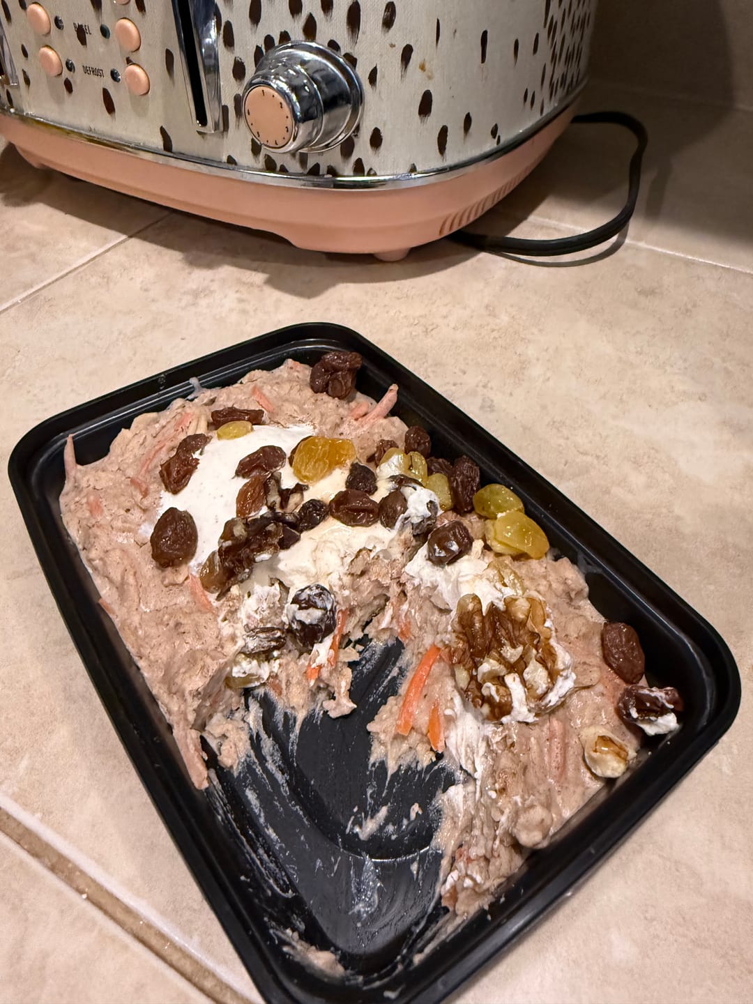 Customer photo review of Carrot Cake Oatmeal